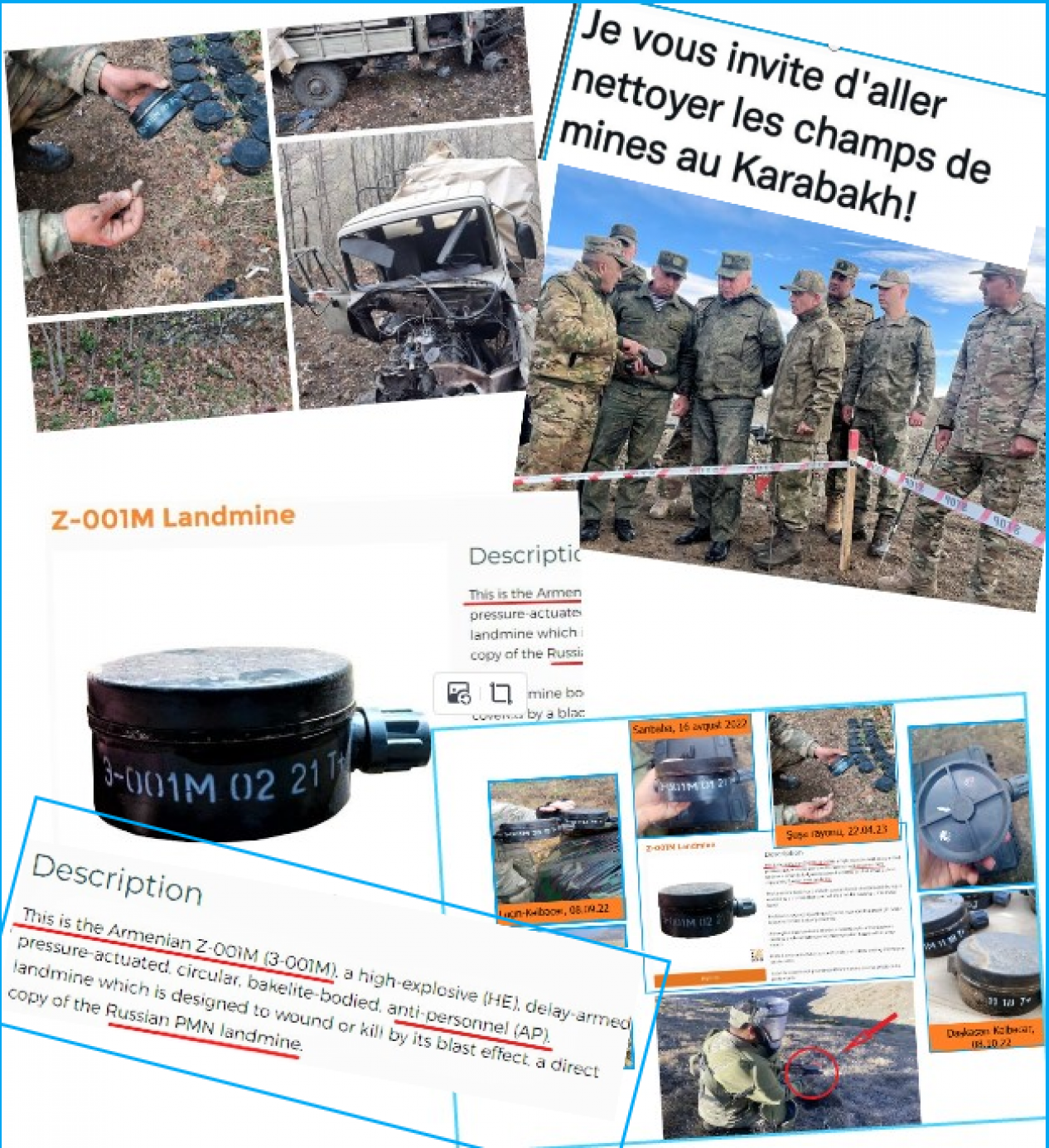 Mines discovered near Shusha are Armenian-made - Proof