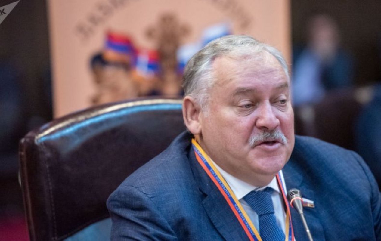 Whose interests do Armenian henchman Konstantin Zatulin and his "Lazarev Club" promote?