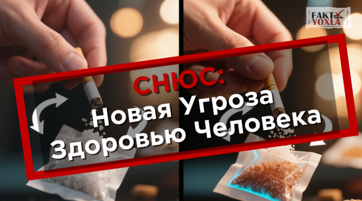 Снюс: новая угроза здоровью человека