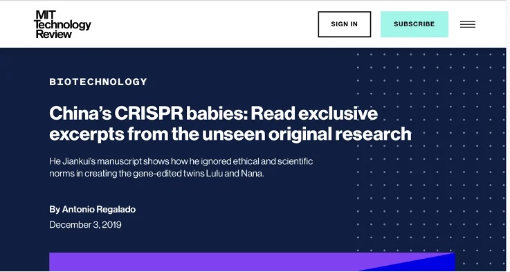 Рисунок 5: скриншот рассматриваемой статьи (Источник: MIT Technology Review )