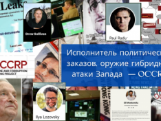 Исполнитель политических заказов, оружие гибридной атаки Запада  —OCCRP