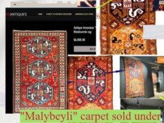 Another Armenian fake: “Malybeyli” carpet sold under name “Khndzoresk”