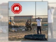 Fake image of man in Kuwait confronting crashed US fighter pilot spreads after jets shot down