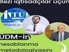 Bəzi iqtisadçılar üçün ÜDM-in hesablanma metodologiyasını xatırladırıq