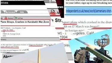 Qarabağda vurulmuş İran sərnişin təyyarəsi: ermənilər etiraf, İran təkzib edir