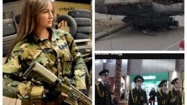 Daha 3 müharibə xəbərinin faktyoxlanması: Bayraktara görə özünü ölülüyə vuran tank, əlisilahlı gözəl və sülh mahnısı oxuyanların döyülməsi...