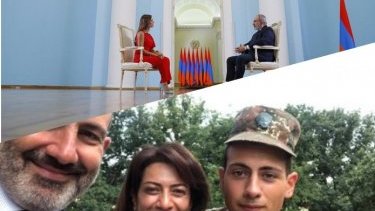 Paşinyan: Oğlum və yoldaşım müharibədə olublar