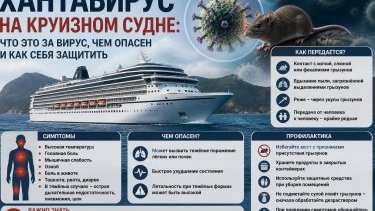 Хантавирус на круизном лайнере: что известно о вспышке и насколько опасен вирус