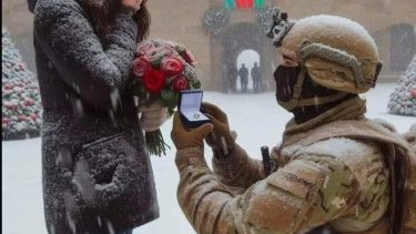 Şuşada evlilik təklifi fotosu: realdır ya qurama?