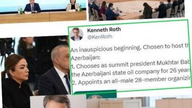 Former head of Human Rights Watch still biased against Azerbaijan