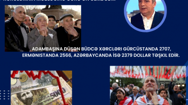 Natiq Cəfərlinin qonşularla bağlı növbəti yarımçıq büdcə təhlili və uğursuz müqayisəsi