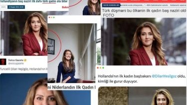 Sosial media Dilan Yeşilgözü Niderlandın baş naziri necə elan etdi?