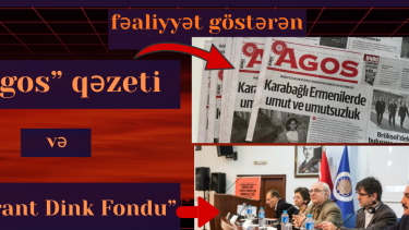 Azərbaycan və Türkiyənin milli maraqları əleyhinə fəaliyyət göstərən  “Agos” qəzeti və “Hrant Dink Fondu”