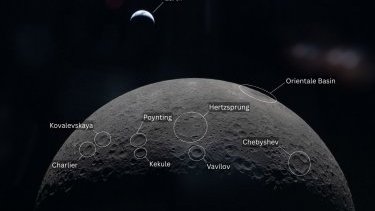 ‘Photo from Artemis II’ of moon crater with Earth in background is fake