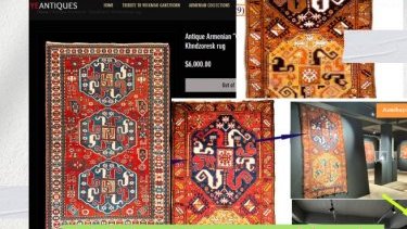 Another Armenian fake: “Malybeyli” carpet sold under name “Khndzoresk”