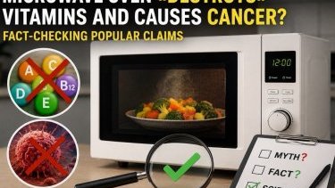 Mikrodalgalar vitaminleri yok eder ve kansere neden olur mu?