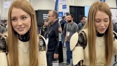 Robot ve insan etkileşimini gösteren video gerçek mi?