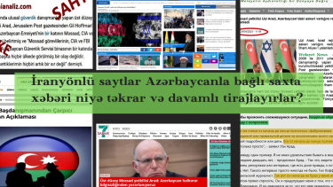 İranyönlü saytlar Azərbaycanla bağlı saxta xəbəri niyə təkrar və davamlı tirajlayırlar?