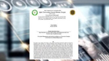 Yapay zeka medya manipülasyonunda dezenformasyonun rolü