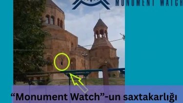 Xankəndidəki kilsənin pəncərəsinin zədələnməsini "beynəlxalq cinayət" kimi qələmə verən “Monument Watch”-un saxtakarlığı