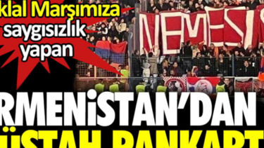Ermeni taraftarların açtığı NEMESİS pankartı ne anlama geliyor?!