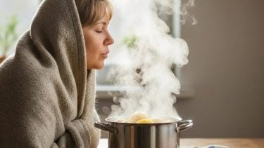 Правда ли, что при простуде полезно дышать паром от варёной картошки?