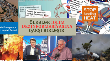 Ölkələr iqlim dezinformasiyasına qarşı birləşir