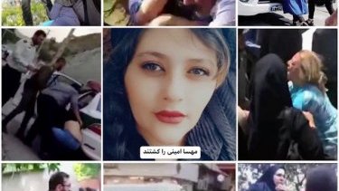 Məhsa Əmininin son anlarını əks etdirdiyi iddia edilən videolar