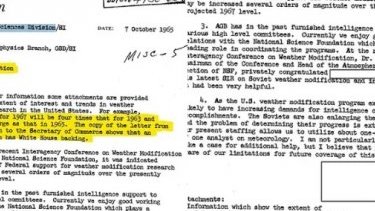 Hava kontrolü ve chemtrails: Açığa çıkan CIA belgesi hakkında neler söylenebilir?