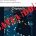 “Flightradar”-a istinadən yayılan iddia saxtadır